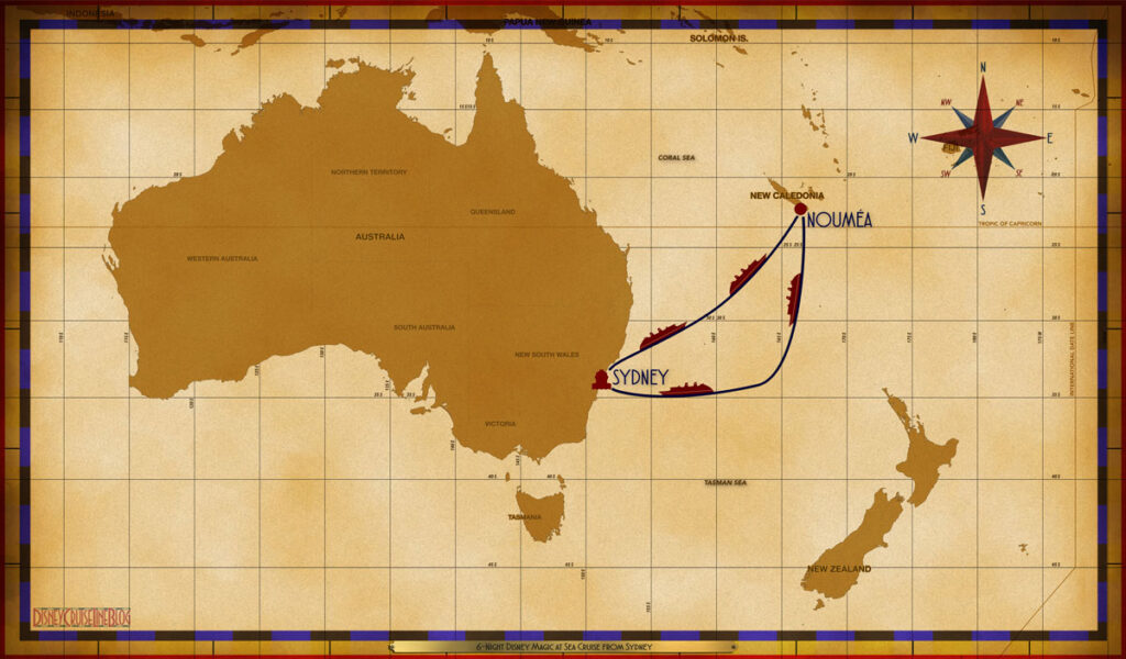Personal Navigators: Disney Wonder 6-Night Disney Magic at Sea Cruise from Sydney – December 28, 2024