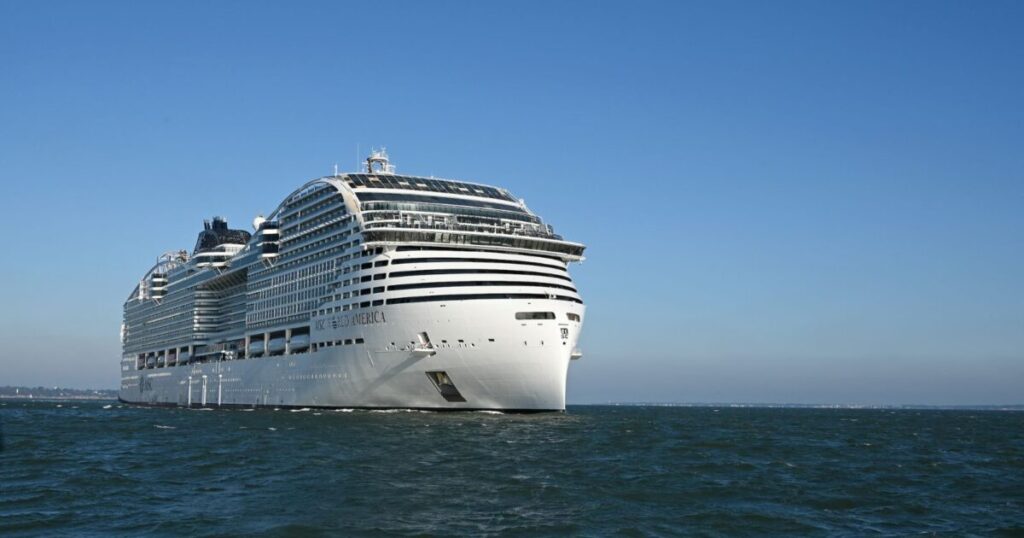 MSC World America completes sea trials in the Atlantic