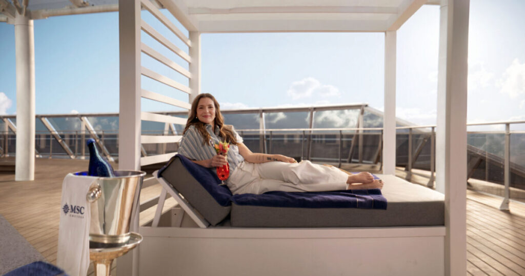 Drew Barrymore announced as MSC World America godmother