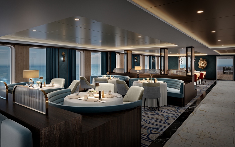 Windstar Reveals Star Seeker’s Dining and Lounge Venue Interiors – Cruise Industry News