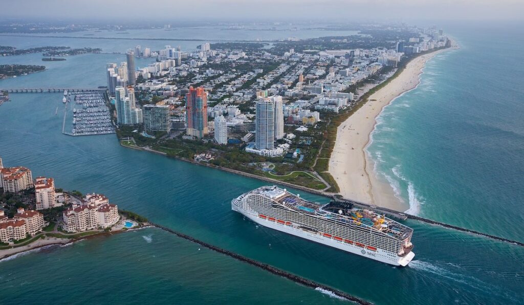 MSC World America Arrives in Miami Ahead of Naming Ceremony
