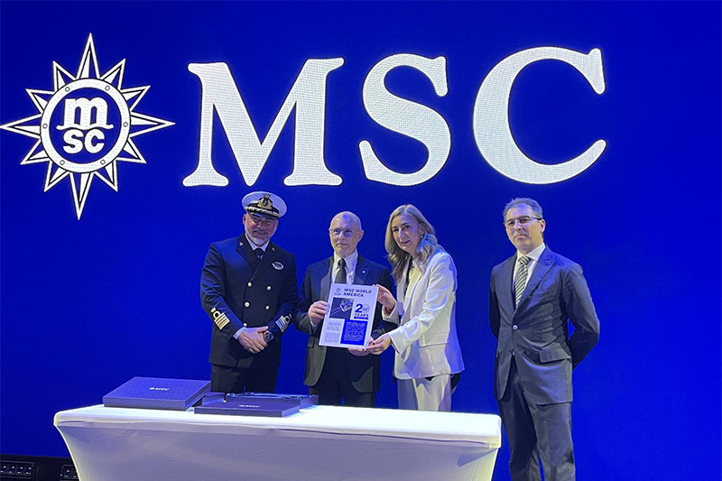 Bureau Veritas Awards MSC World America for Safety and Sustainability – Cruise Industry News
