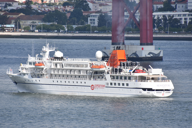 Seaventure Debuts New 66 Degrees Livery – Cruise Industry News